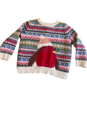 BODEN kids size 2-3 yrs penguin sweater